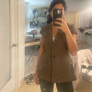 Thrifted BCBG Maxazria vest!! So cool